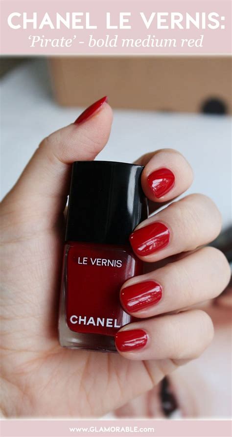 chanel rouge pirate|chanel pirate nail polish dupe.